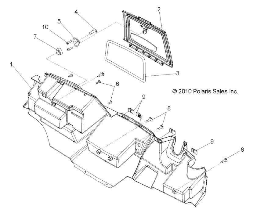 Body, Glove Box Storage