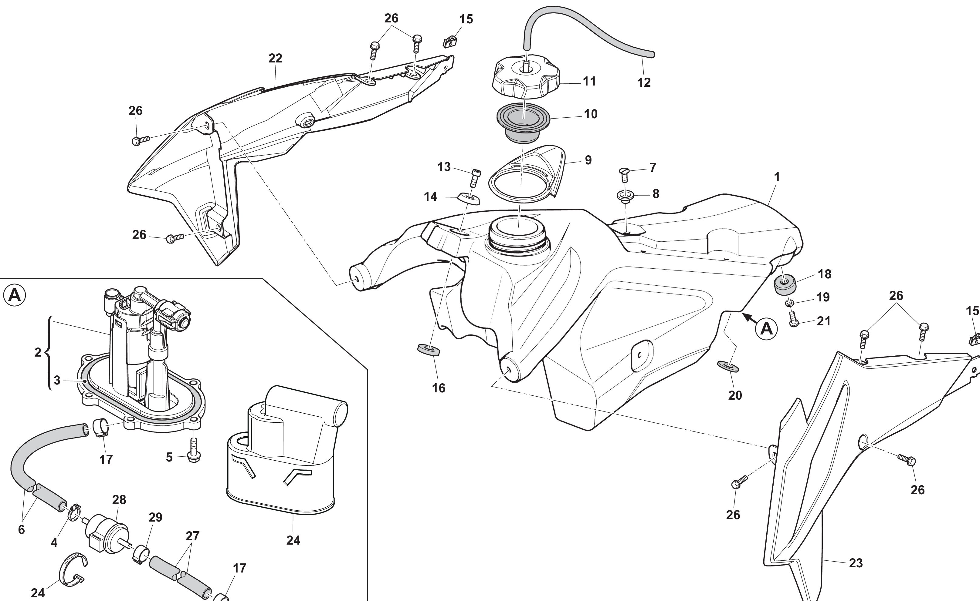 Kraftstofftank Kraftstofftank