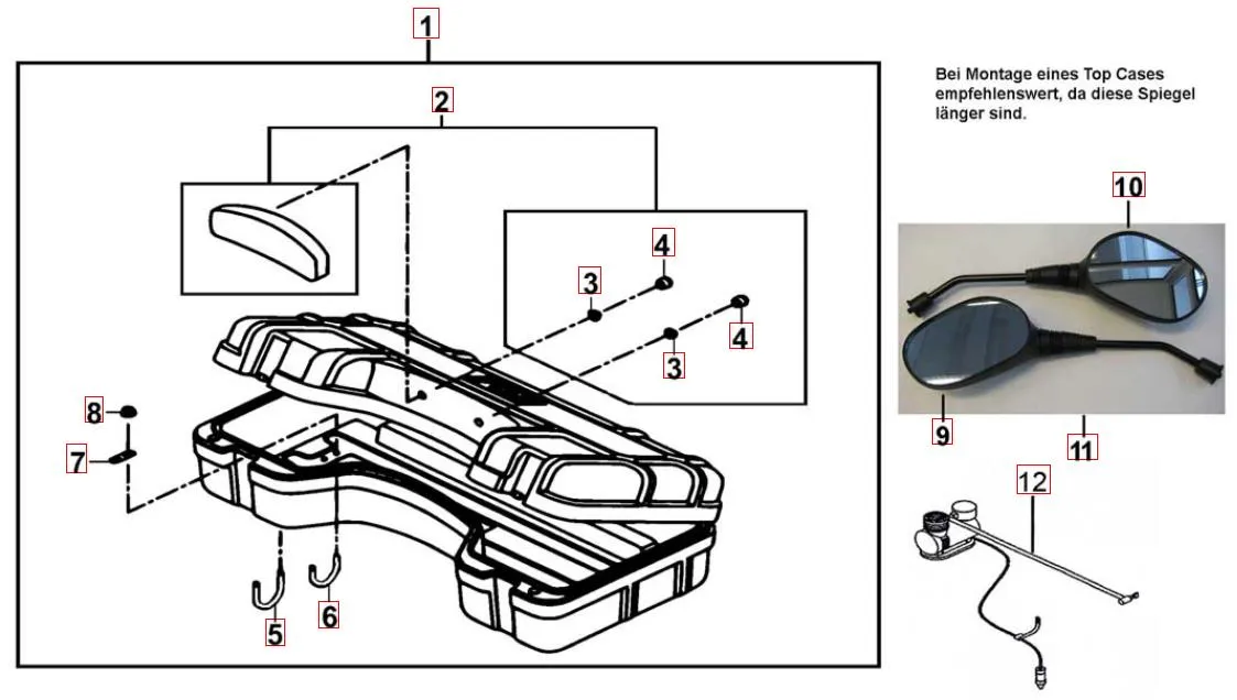 Top Case 110L Top Case 110L