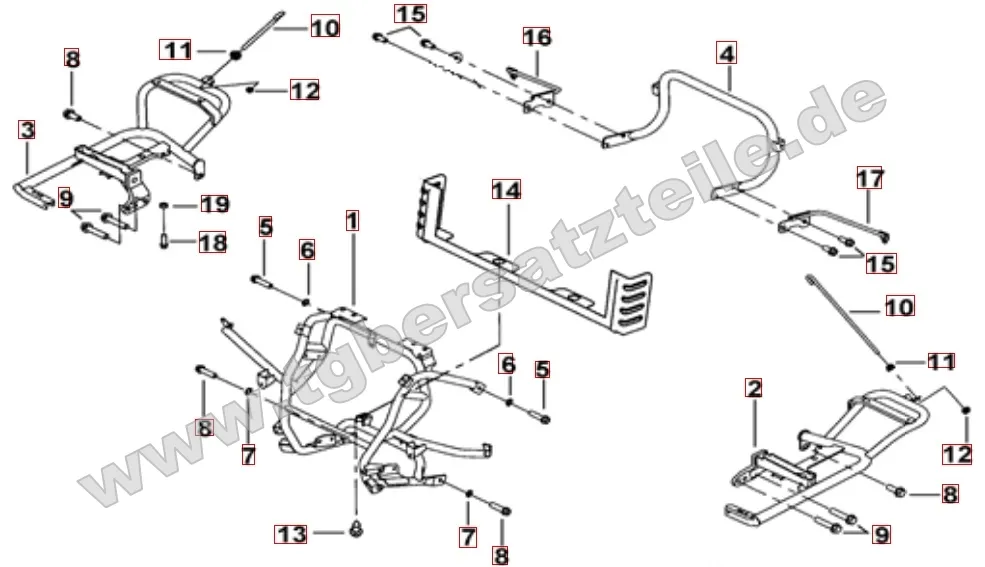 Stoßstange vorne und hinten