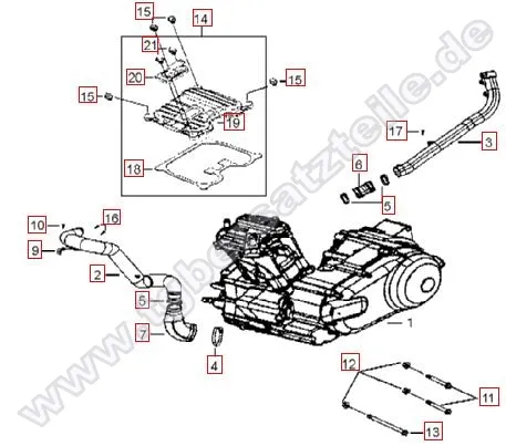 Abdeckung Zylinderkopf