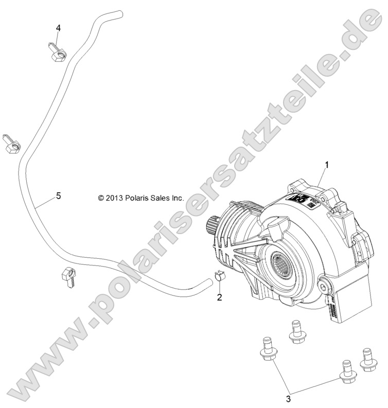 Drive Train, Front Gearcase Mounting