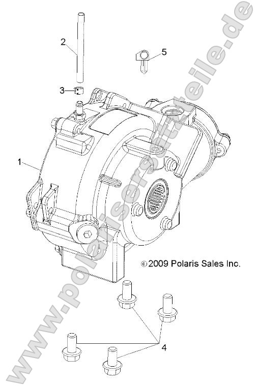 Drive Train, Front Gearcase Mounting