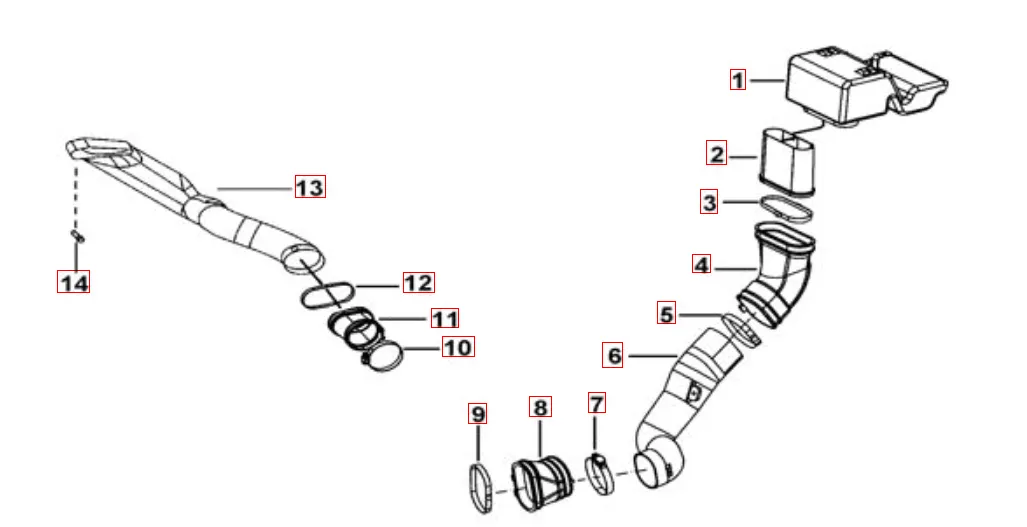 Ansaugstutzen Ansaugstutzen