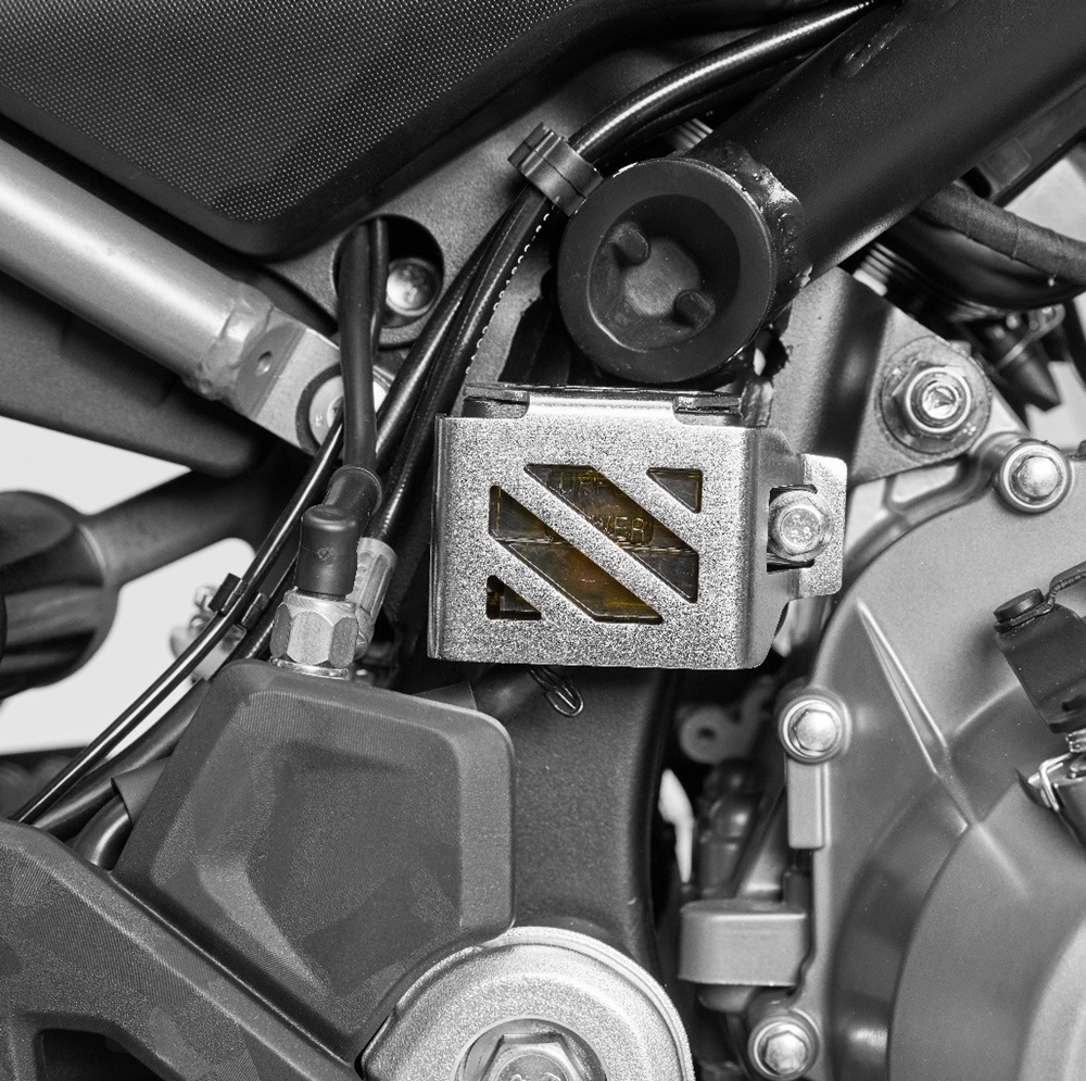 CFMoto Schutzabdeckung Ausgleichsbehälter hinten am Sitz - MT 450 - CF-6AQV-804300-6000