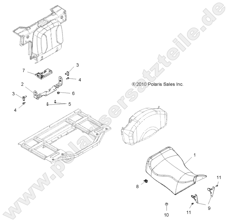BODY, SEAT, OPERATOR