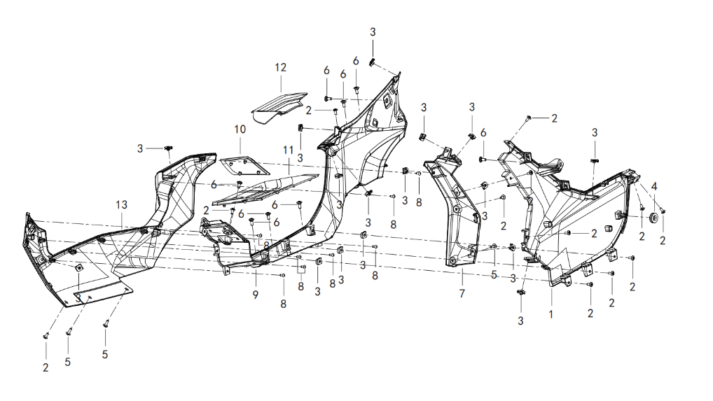 Seitenverkleidung rechts