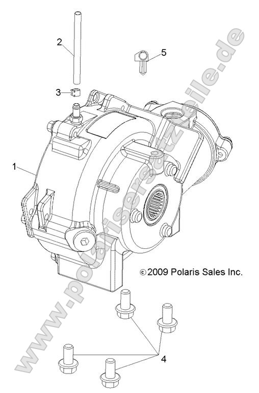 Drive Train, Front Gearcase Mounting