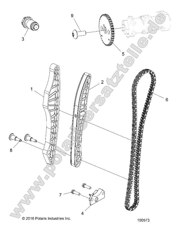 Engine, Cam Chain and Sprocket Engine, Cam Chain and Sprocket