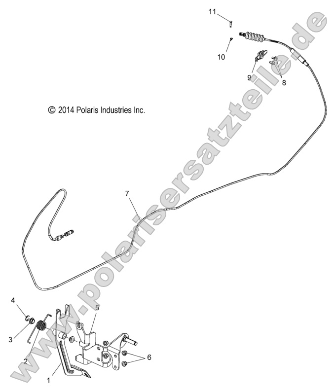 Engine, Throttle Pedal/Cable
