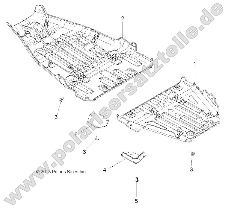 Body, Skid Plates Body, Skid Plates