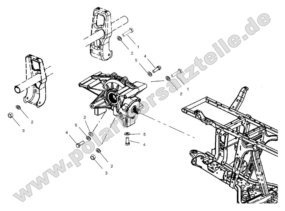 Rear Gearcase Mounting