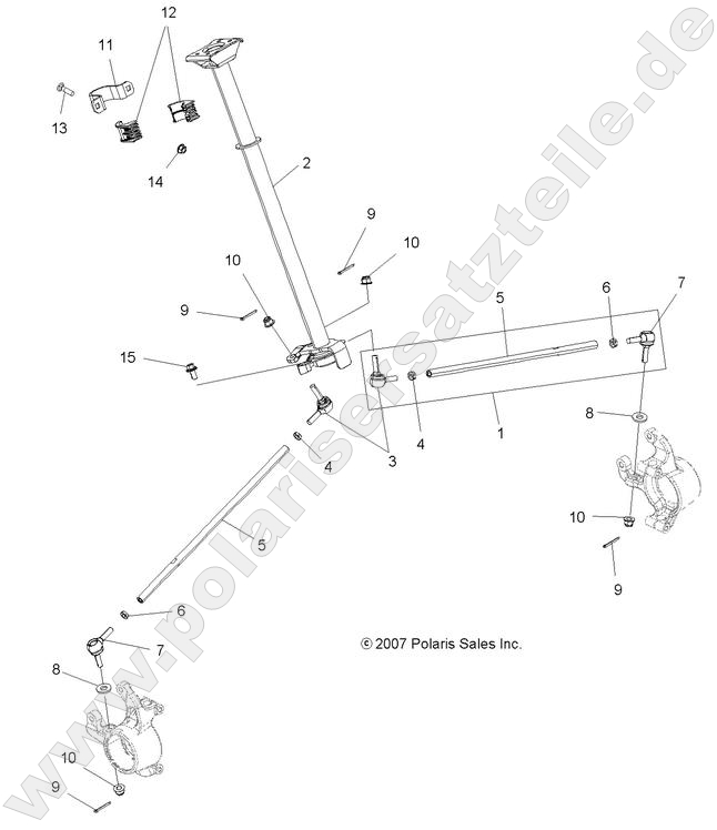 STEERING, STEERING POST ASM. STEERING, STEERING POST ASM.