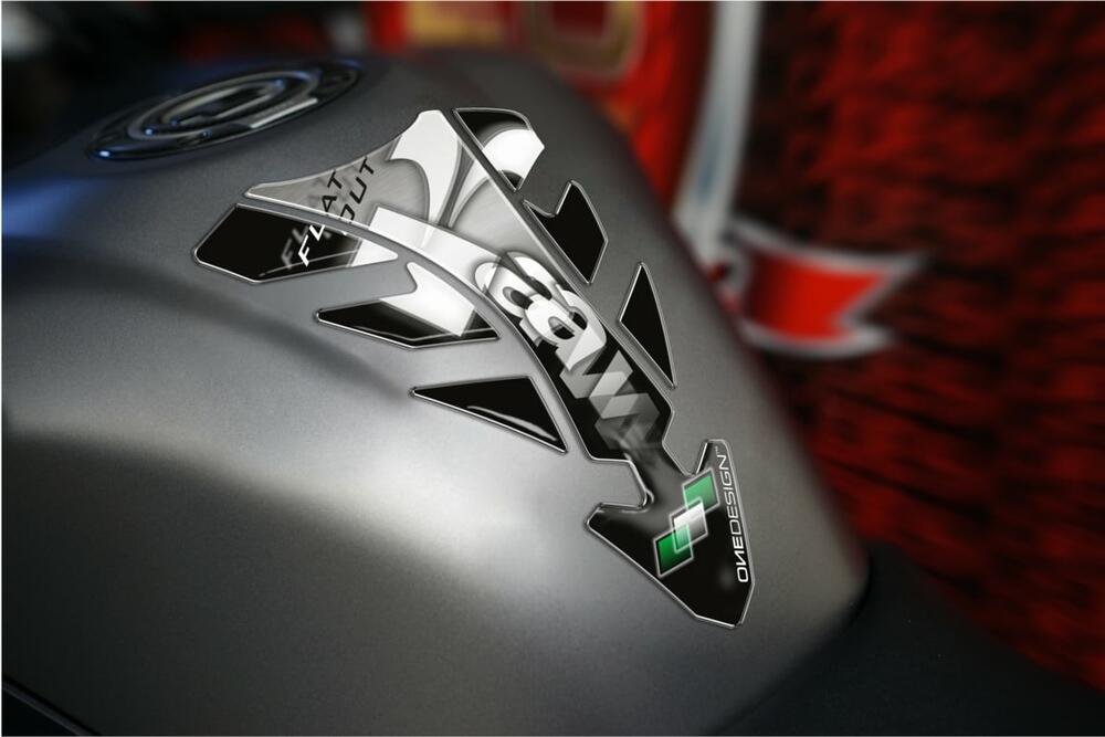 PUIG TANK PAD FUTURE KAWASAKI F/SILBER - 5630P