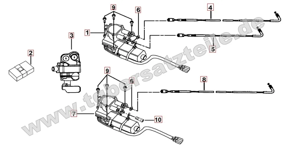 Stellmotor Differenzialsperre Stellmotor Differenzialsperre