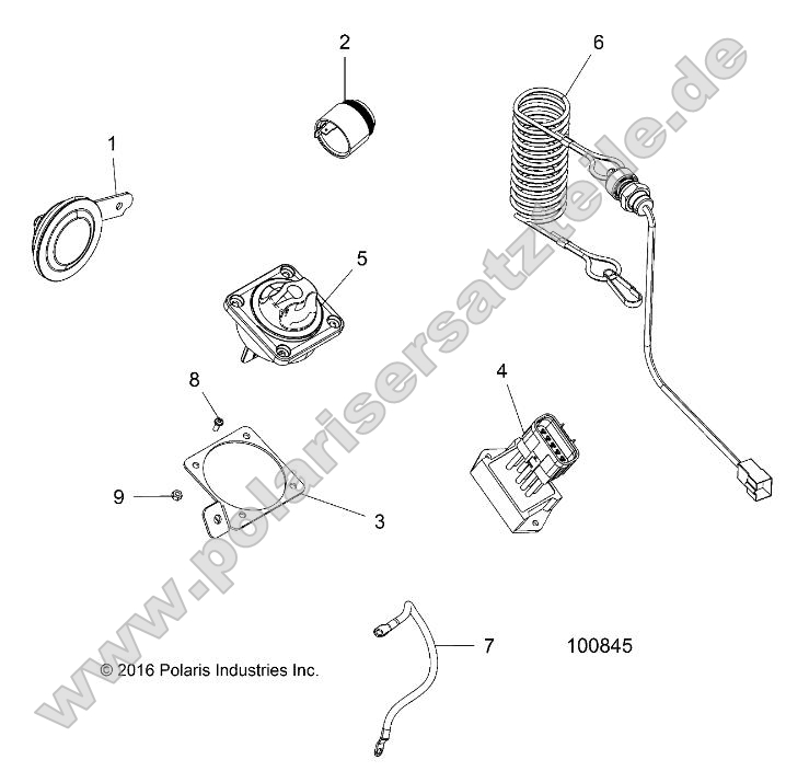Electrical, Horn and Battery Switch Electrical, Horn and Battery Switch