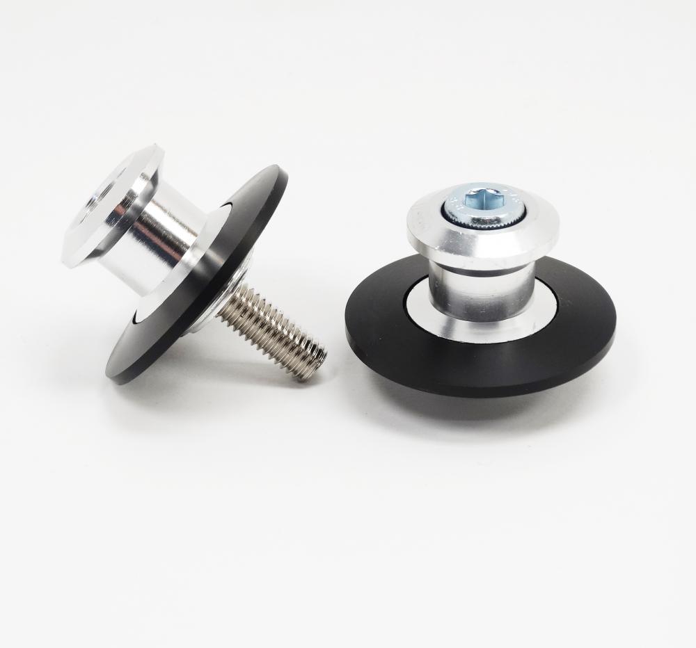 Racing_Staenderaufnahmen_M8_silber Racing Ständeraufnahmen Bobbins M8 silber