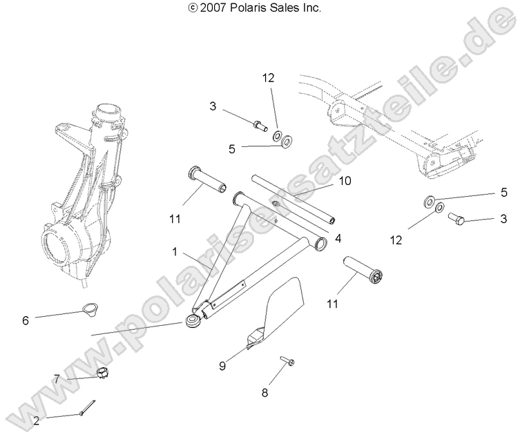 SUSPENSION, A-ARM and STRUT MOUNTING