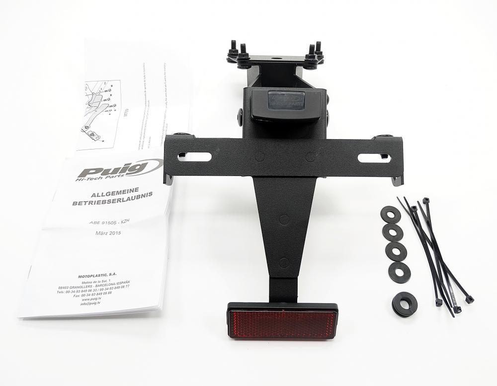 Kennzeichenhalter_Yamaha_MT09_6885N_2 Puig Kennzeichenhalter Set Yamaha MT09 2013-16 / MT09 Tracer 2015-19