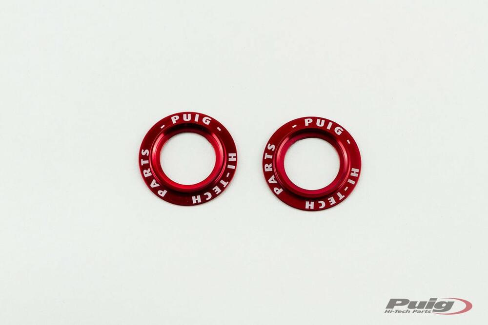 PUIG RING SET ELOXIERT SWING ARM PROTECTOR C/ROT - 20271R