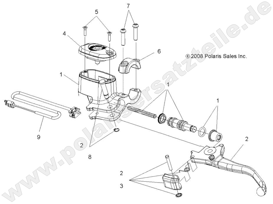 BRAKES, FRONT BRAKE LEVER and MASTER CYLINDER BRAKES, FRONT BRAKE LEVER and MASTER CYLINDER