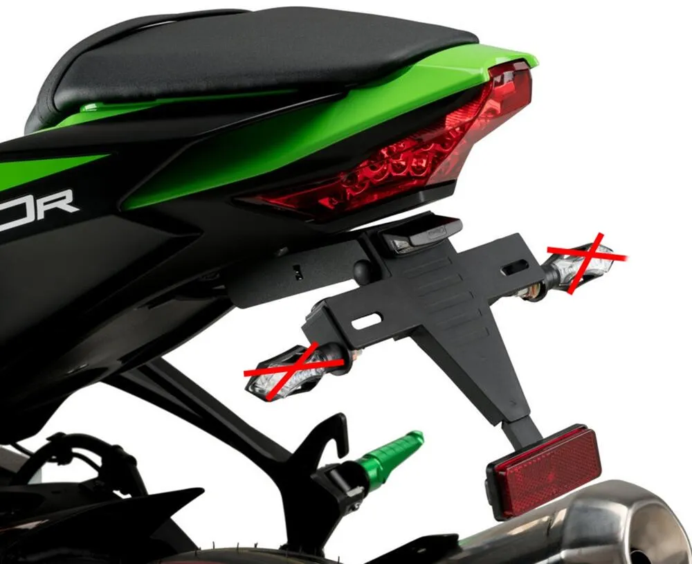 Puig Kennzeichenhalter Set - Kawasaki ZX-10R /R Ninja 2021-23