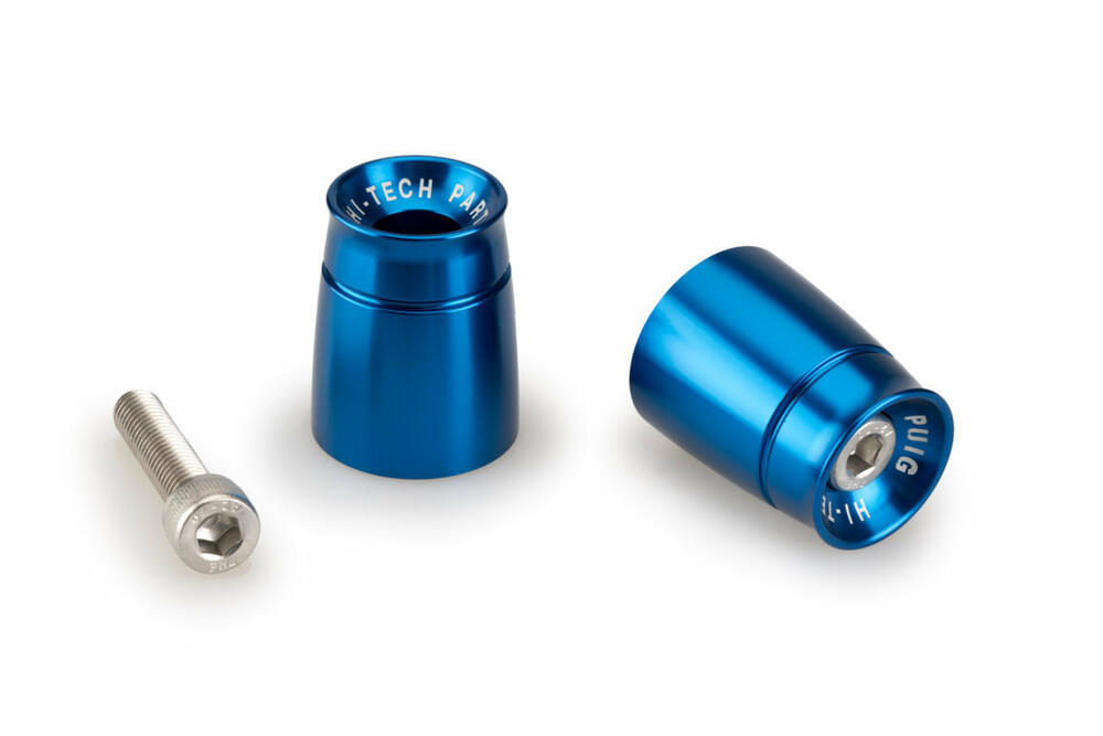 PUIG LENKERENDEN ALUMINIUM MOD.SPORT KAWASAKI C/BLAU - 21008A