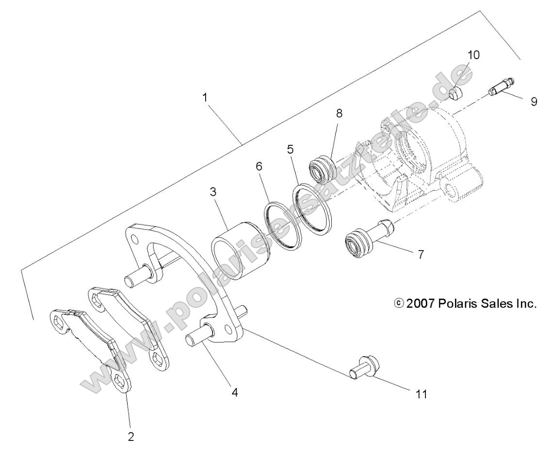 Brakes, Rear Caliper