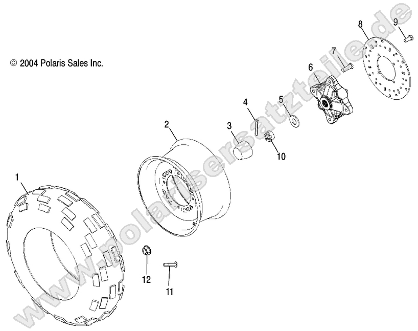 FRONT WHEEL FRONT WHEEL