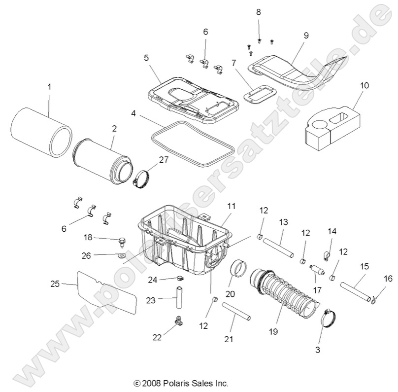 ENGINE, AIR INTAKE SYSTEM ENGINE, AIR INTAKE SYSTEM