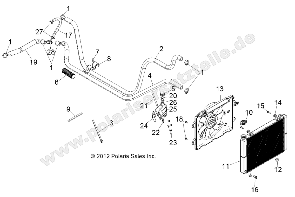 Engine, Cooling System Engine, Cooling System