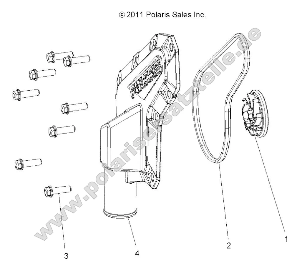 Engine, Waterpump Impeller and Cover Engine, Waterpump Impeller and Cover