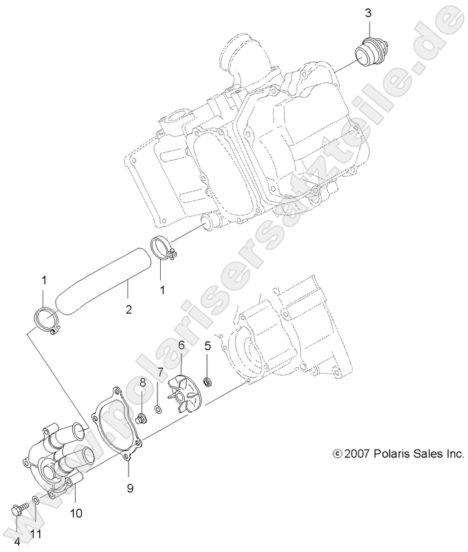 ENGINE, WATER PUMP ENGINE, WATER PUMP
