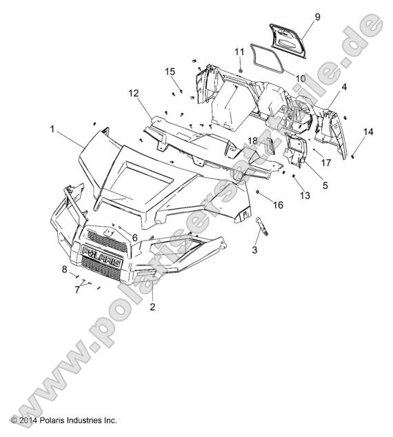 Body, Hood, Dash and Grill