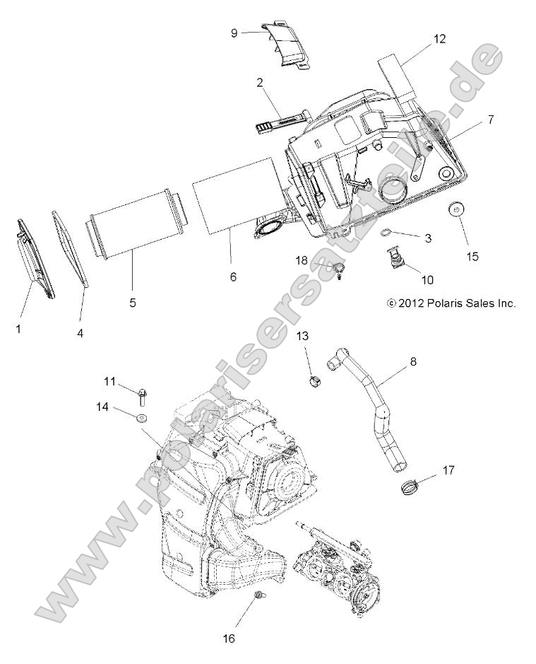 Engine, Air Intake Engine, Air Intake