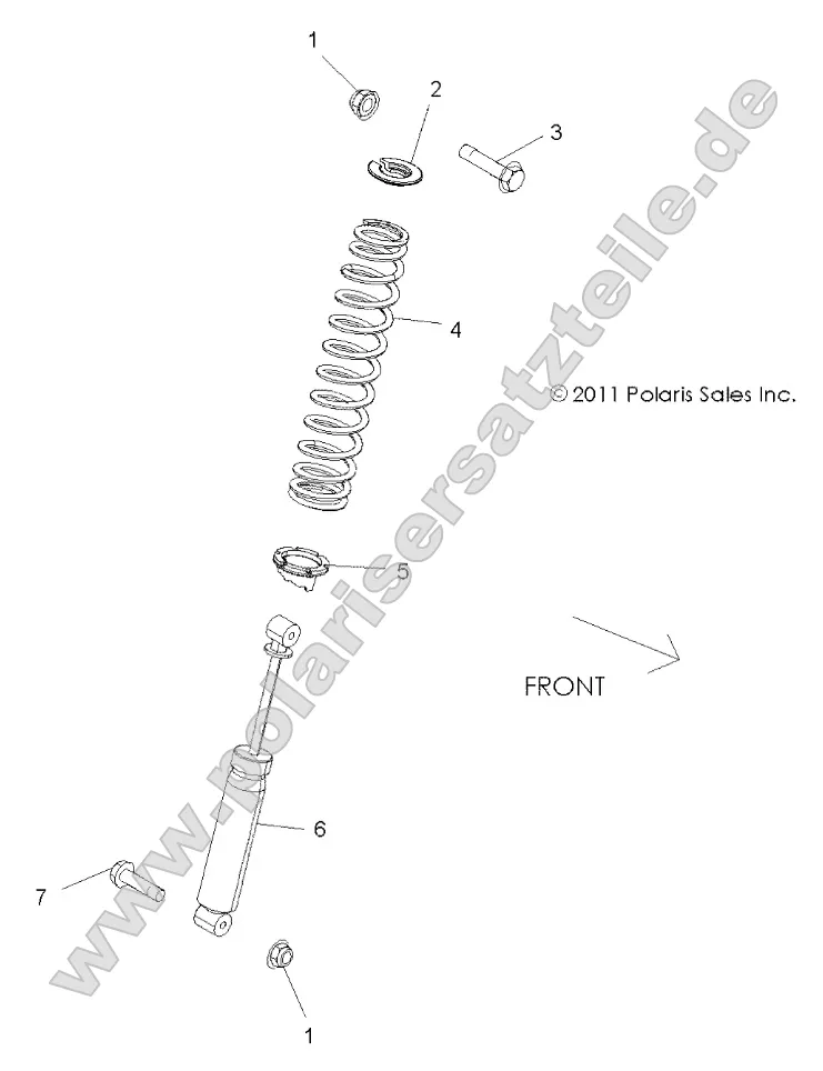 Suspension, Rear Shock Mounting Suspension, Rear Shock Mounting