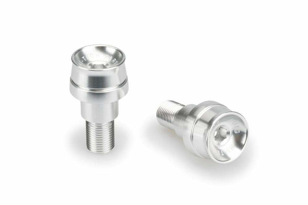 PUIG LENKERENDEN ALUMINIUM MOD.SPEED YAMAHA C/SILBER - 21024P