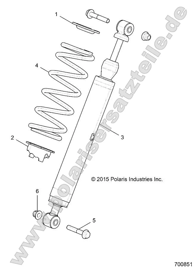Suspension, Front Shock Mounting (700851)