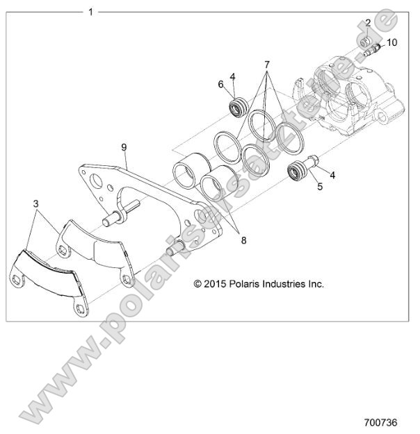 Brakes, Front Caliper Brakes, Front Caliper