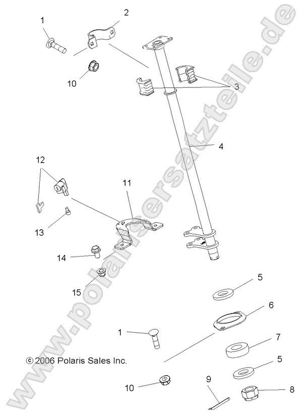 STEERING POST and LOCK STEERING POST and LOCK