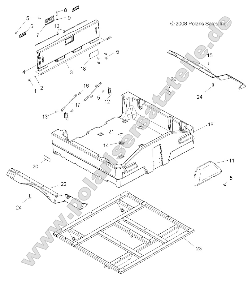 Body, Dump Box Body, Dump Box