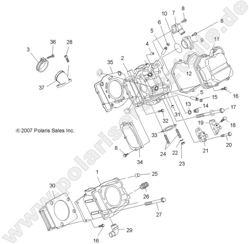 ENGINE, CYLINDER and HEAD