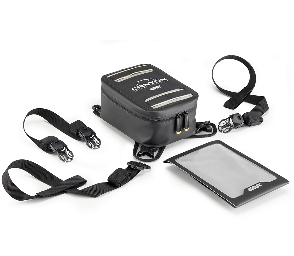 Givi Canyon GRT729 Enduro Tankrucksack / Tanktasche mit Gurtbefestigung - 3 Liter