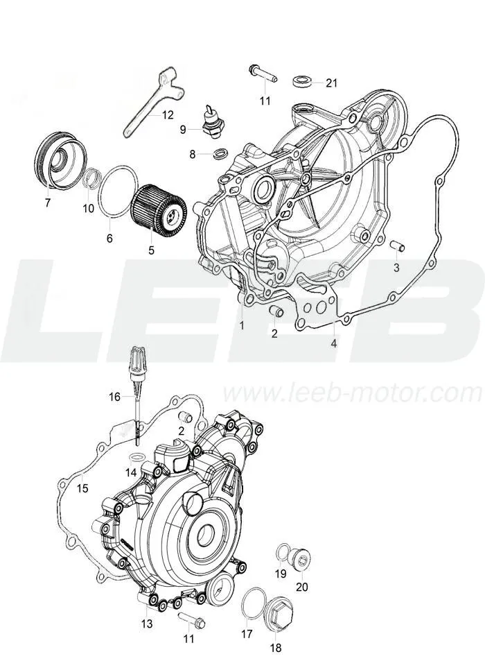 Kurbelgehäusedeckel 