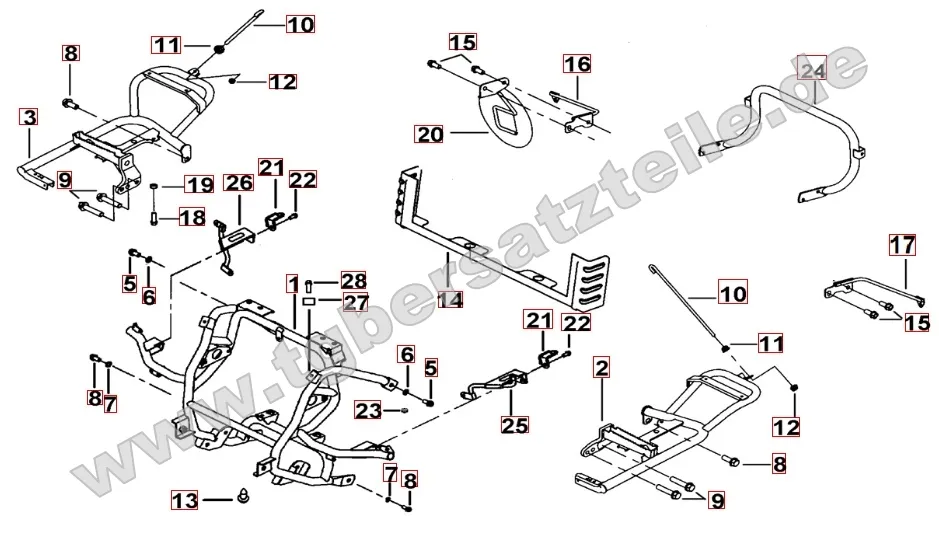 Stoßstange vorne und hinten