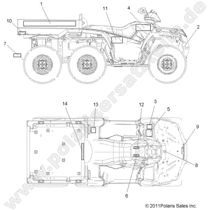 BODY, DECALS - A13CF76AA BODY, DECALS - A13CF76AA