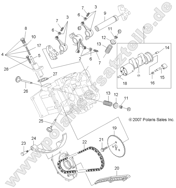 ENGINE, VALVES and CAMSHAFT ENGINE, VALVES and CAMSHAFT