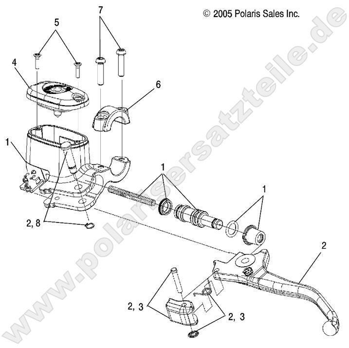 BRAKES, FRONT BRAKE LEVER and MASTER CYLINDER BRAKES, FRONT BRAKE LEVER and MASTER CYLINDER