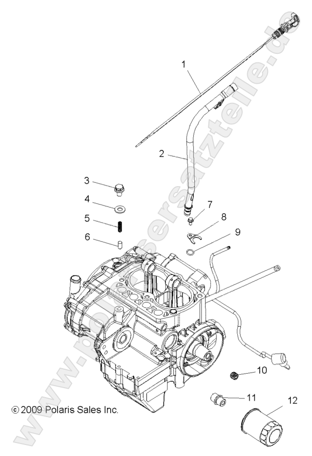 Engine, Oil Filter and Dipstick Engine, Oil Filter and Dipstick