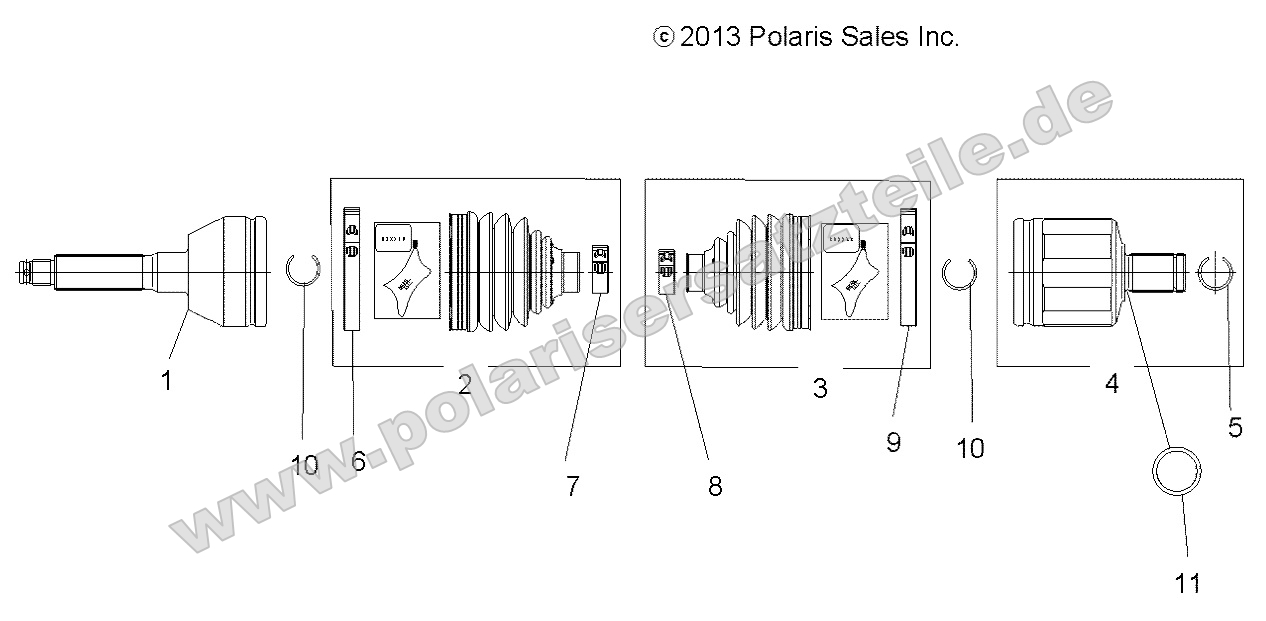 Drive Train, Front Drive Shaft